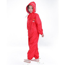 2021 Children's Waterproof PU Coated kids overall Rain Suit Kids Raincoat For playing in the water high quality kid jumpsuit